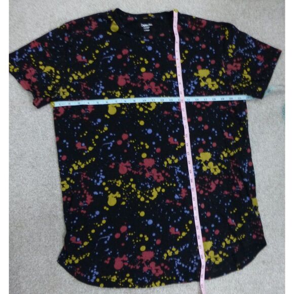 Carbon Paint Splash Short Sleeve Shirt (Size L) - Picture 5 of 7